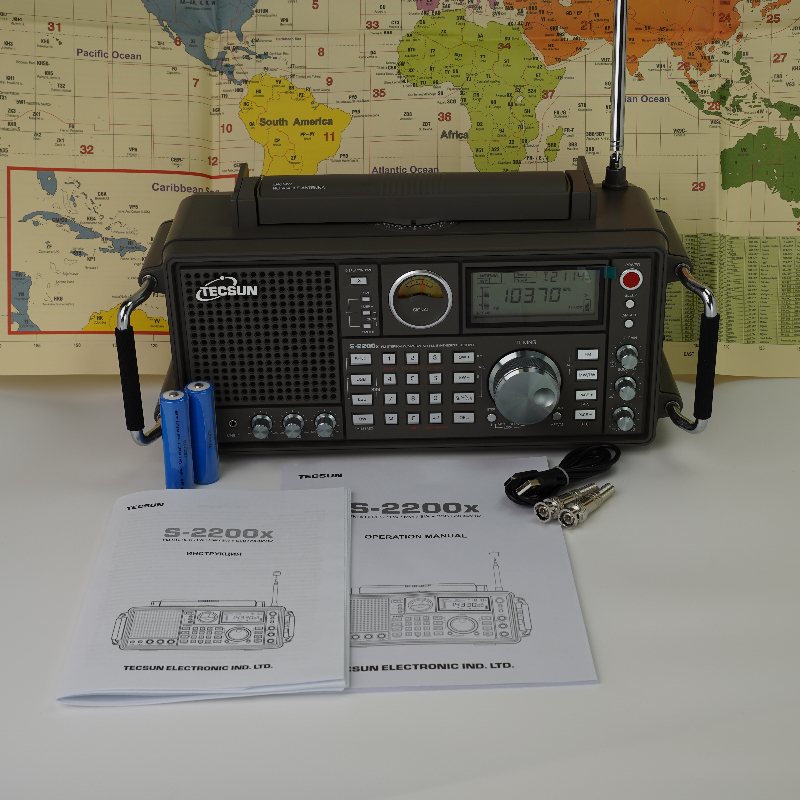 Радиоприемник Tecsun S-2200x и Инструкция на русском и английском языке